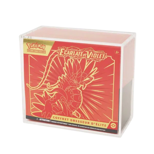 🛡️ Acrylic Case – Protection ETB Pokémon
